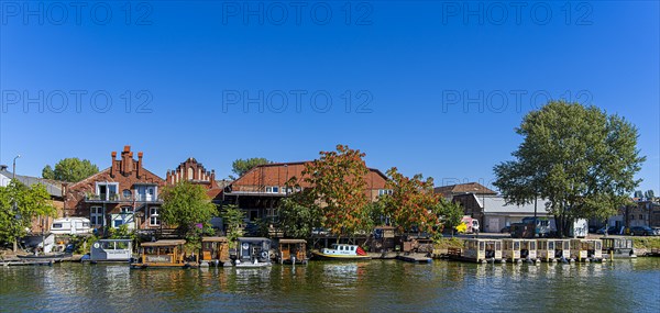 Old villas and new apartment buildings