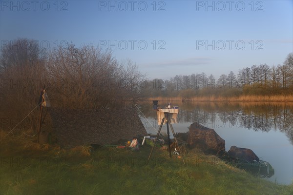 Nature park photographer's camp