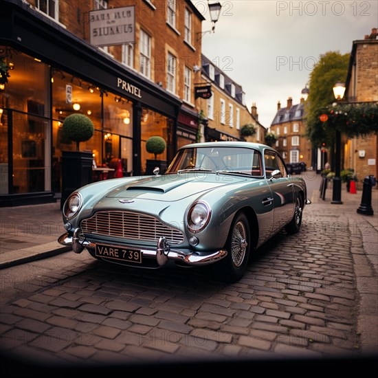 A historic Aston Martin DB5