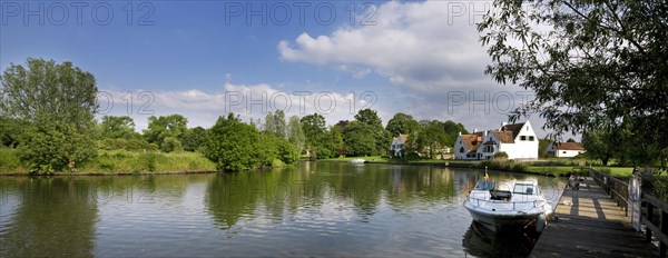 The river Lys at Sint-Martens-Latem