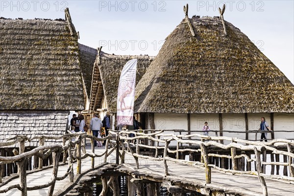 Lake Dwelling Museum Unteruhldingen on Lake Constance