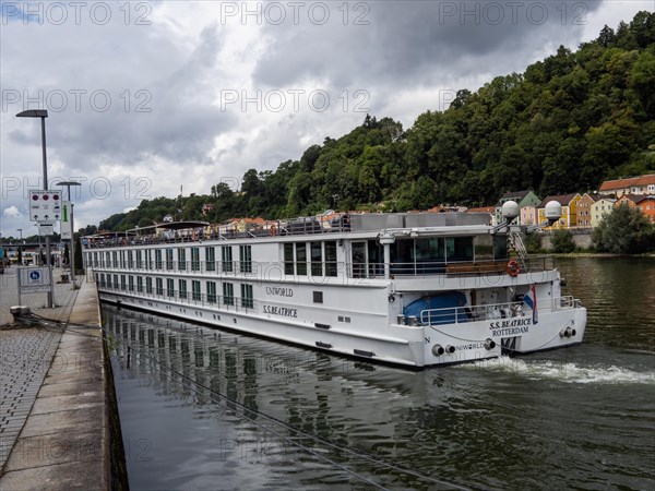 River cruise ship on the Danube