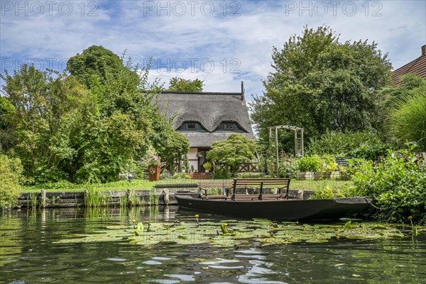 Thatched residential house in Leipe