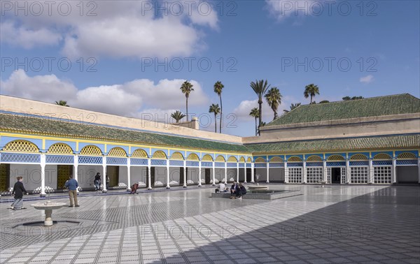 Rear courtyard of the Palace of Bahia