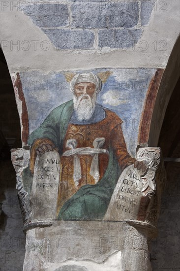 Moses with tablets of the law