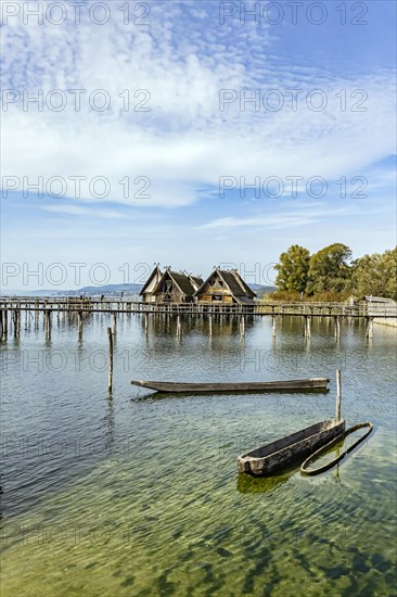 Lake Dwelling Museum Unteruhldingen on Lake Constance