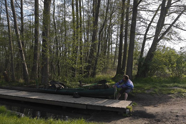 Kayak tour in Mecklenburg