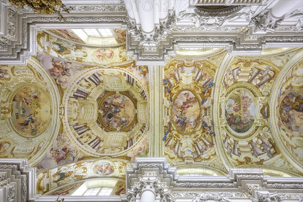 Ceiling painting in the church of the Augustinian Canons' Monastery of St. Florian