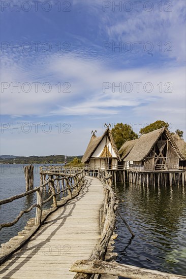 Lake Dwelling Museum Unteruhldingen on Lake Constance