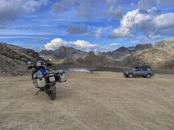 BMW Motorrad at Colle Sommeiller