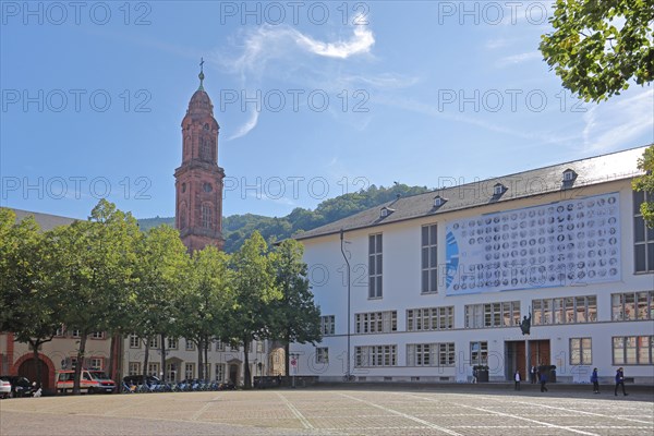 New University with steeple of the Jesuit Church