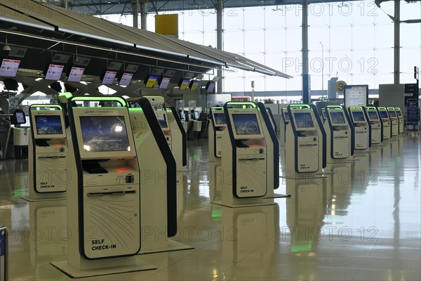 Self Check in Terminals Departure Hall
