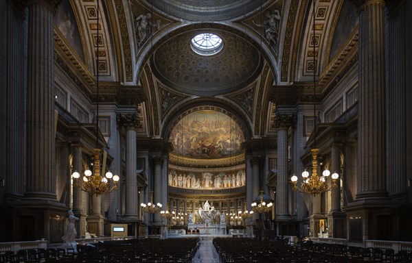 Interior view of nave