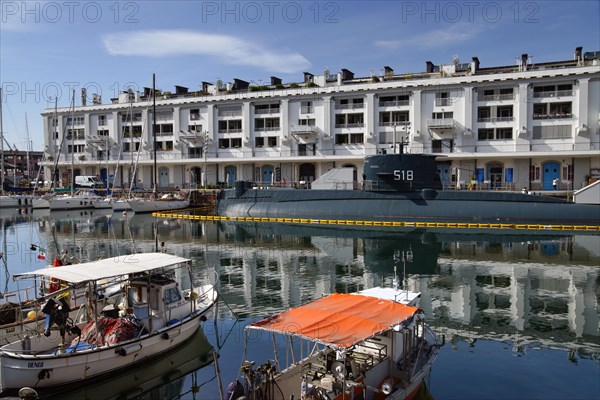 View of the submarine