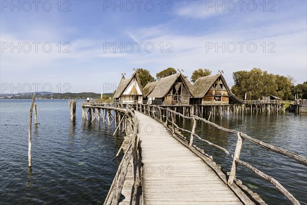 Lake Dwelling Museum Unteruhldingen on Lake Constance