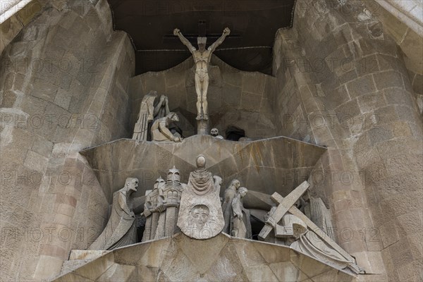 Facade of the Sagrada Familia