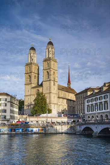 Grossmuenster on the Limmat