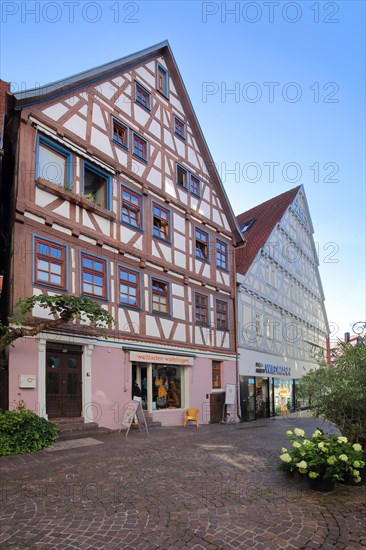 Half-timbered houses in Lange Strasse