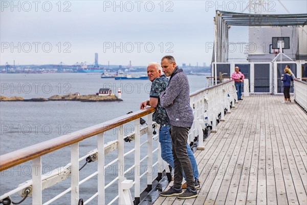 View of Gothenburg from the Lido Deck of the cruise ship Vasco da Gama