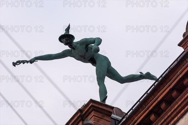 Bronze statue of Mercury