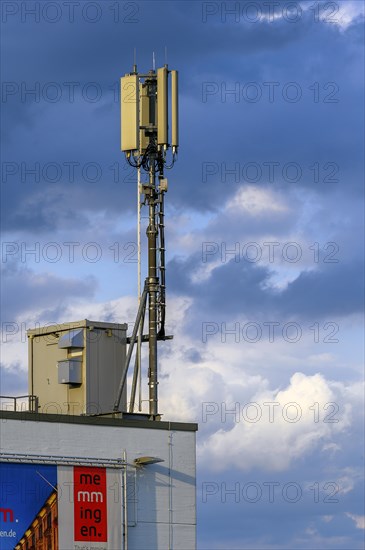 Antenna mast at Memmingen Airport