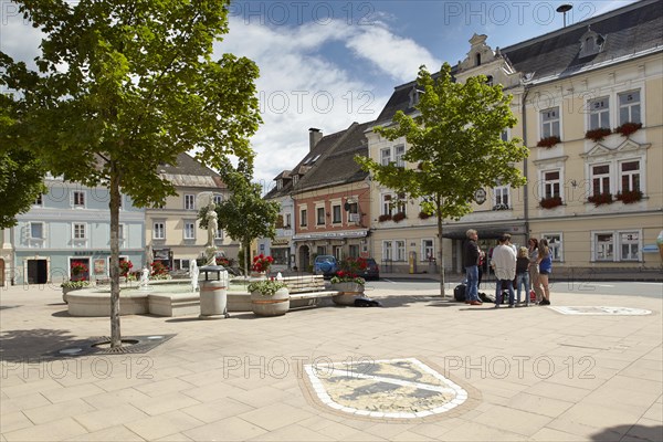 Nymph Fountain and Town Hall