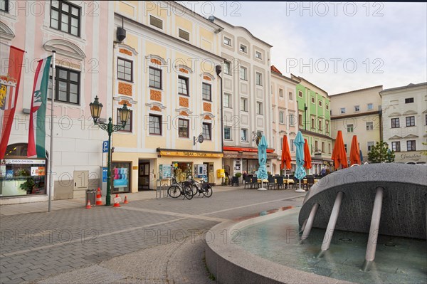 Main square with fountain