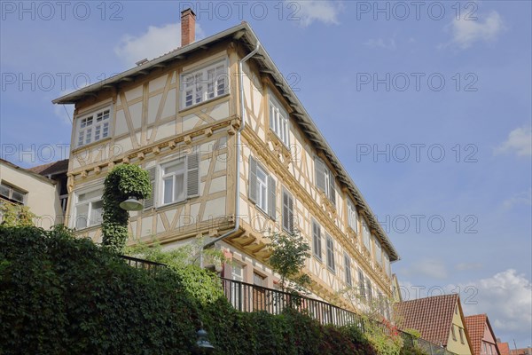 Historic half-timbered house