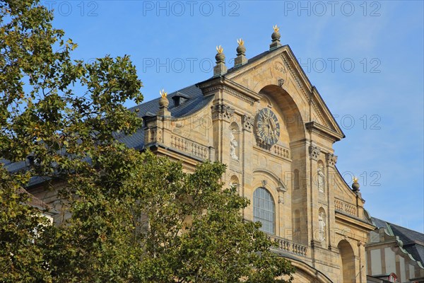 Gable of the Baroque St. Martin Church