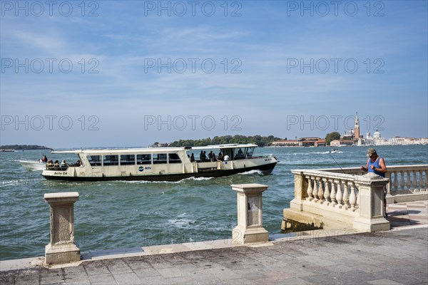 Anglers on the Riva dei Partigiani