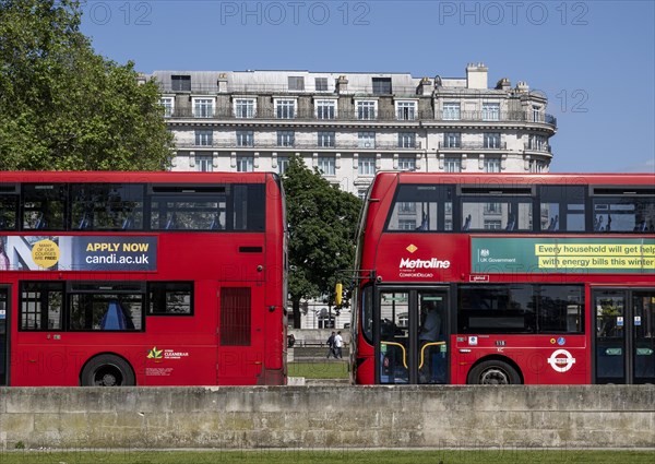 Double decker buses