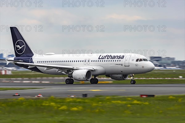 Aircraft on the runway