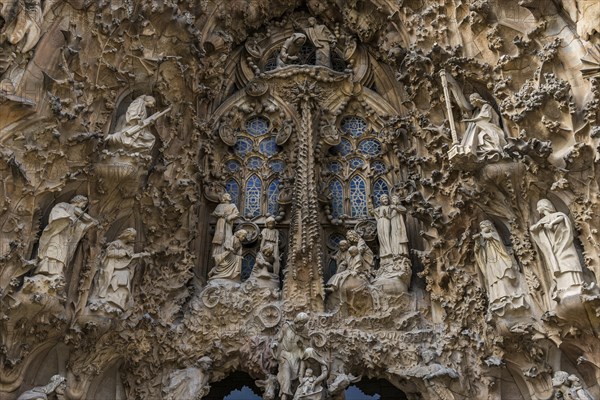 Facade of the Sagrada Familia