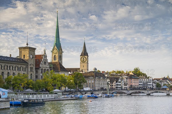 Fraumuenster and Church of St. Peter at A