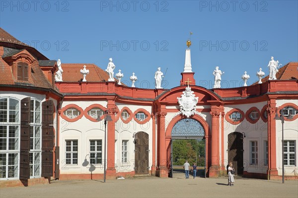 Memmelsdorf Gate and Entrance to the Baroque Seehof Castle