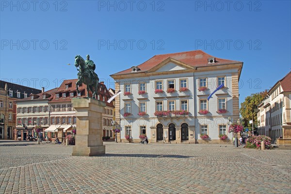 Town Hall and Monument to Prince Regent Luitpold of Bavaria