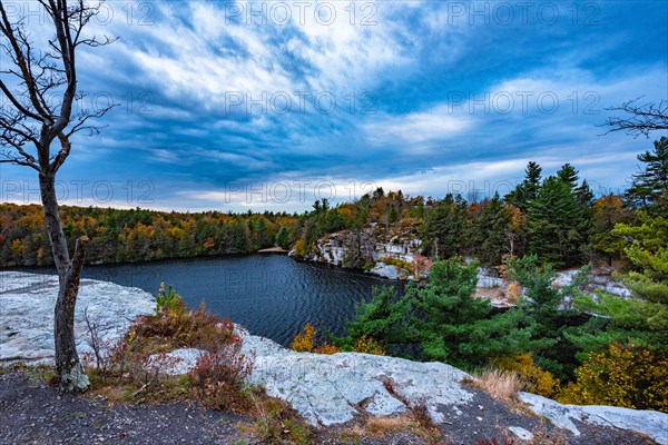 Autumn on Lake Minnewaska State Park