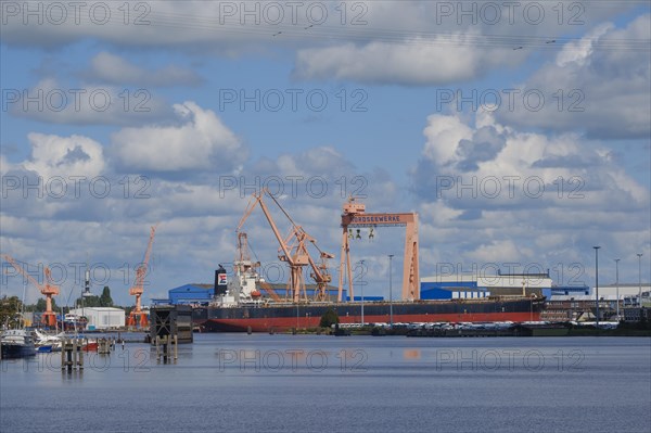 Industrial harbour