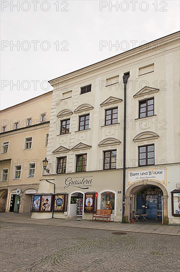 Old shops on the main square