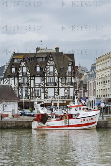 Fishing boat in the harbour