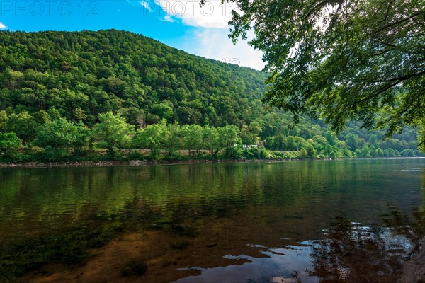 View on the Delaware Water Gap and Delaware River