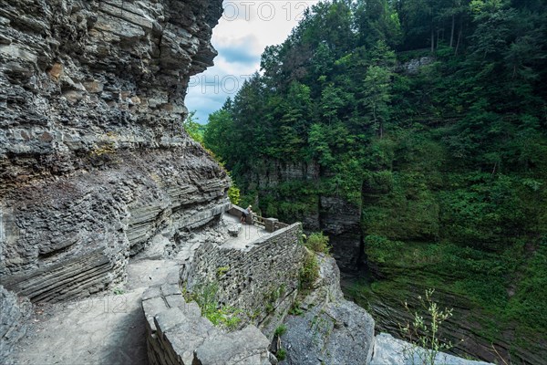 Robert H. Treman State Park: Gorge Trail. Tompkins County