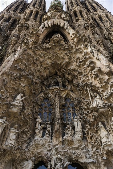 Facade of the Sagrada Familia