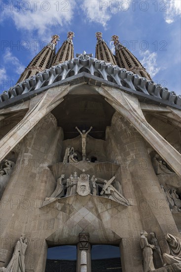 Facade of the Sagrada Familia