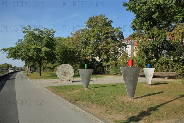 Sculpture Wheel-Disc by Gerhard Nerowski 2001