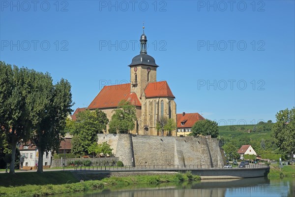 Romanesque Regiswindis Church on the Neckar