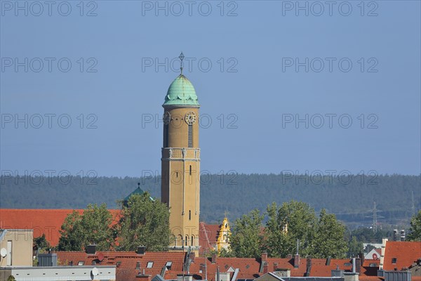 Church tower with dome of St. Otto Church