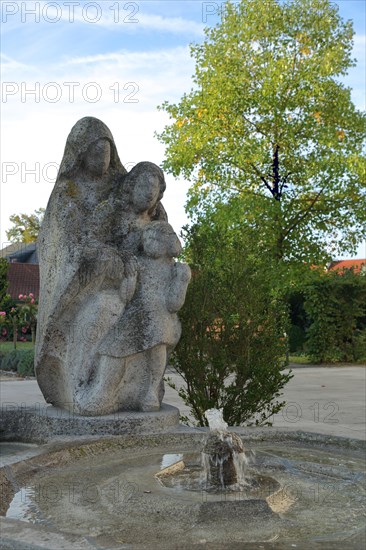 Madonna figure with baby Jesus