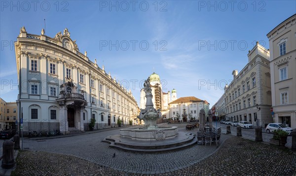 Residenzplatz with Wittelsbacher fountain