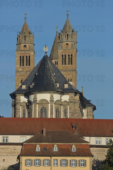 Romanesque monastery complex with convent church Michaelskirche